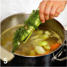 вкусный суп +на мясном бульоне